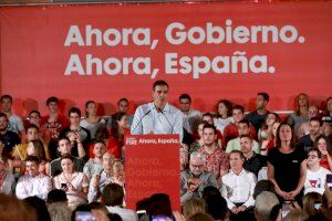 Pedro Sánchez promet a València que es "deixarà la pell” el 10-N