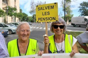 Pensionistes a una veu a València: “Les pensions es defensen, governe qui governe”