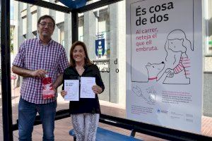 La Vall d’Uixó lanza una campaña para concienciar sobre la limpieza de los orines de las mascotas en la vía pública