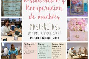 Másterclass gratuita de “Restauración de muebles” en l’Auditori