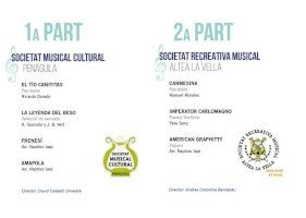 La Recreativa ofereix dos concerts a la Campanya de Concerts d’Intercanvis Musicals d´Altea - (foto 2)