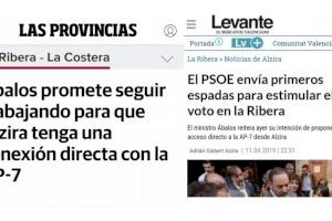 Ciutadans critica la falta d'implicació del PSOE amb la connexió de l'AP-7