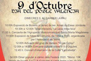 El 9 d’Octubre se vive de manera participativa en el Poble Nou de Benitatxell