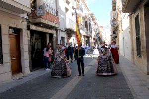 Nules celebra una Procesión Cívica para conmemorar la festividad del 9 de Octubre