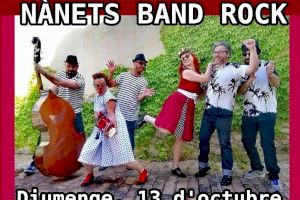 Concert per a xiquets amb Nànets Band Rock el diumenge en el teatre Payà