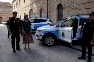 Bravo presenta ocho nuevos vehículos para uso de la Unidad del Cuerpo Nacional de Policía Adscrita a la Generalitat