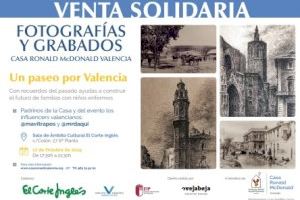 La casa Ronald McDonald de Valencia organiza una venta solidaria de fotografías y grabados