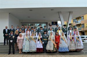 Oropesa del Mar homenajea a la Guardia Civil en el día de su patrona