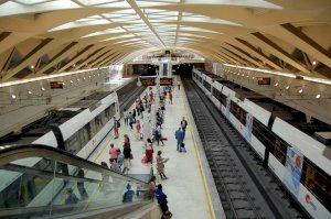 La Generalitat favoreció el desplazamiento de  5.748.958 personas usuarias en la red de Metrovalencia el pasado mes de septiembre