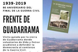 La Comisión de la Memoria Histórica homenajea a la veintena de combatientes de Elda y Petrer que murieron en el frente de Guadarrama