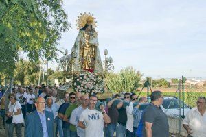 La imagen peregrina de la Mare de Déu visita Paiporta, donde es “alcaldesa perpetua”