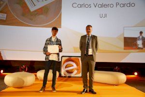 Un estudiante de la UJI, premiado por crear un envase sostenible para ensaladas personalizables