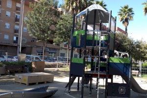 El Barrio Lucense contará con un nuevo juego infantil en el parque de la calle Escalante de Burjassot El Barrio Lucense contará con un nuevo juego infantil en el parque de la calle Escalante de Burjassot