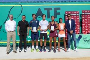 Naroa Aranzábal y Óscar Pinto ganan el “Trofeo David Ferrer Junior” de Tenis