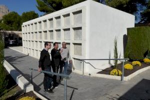 Finalizan las obras de mejora y ampliación del Cementerio Municipal de La Nucía