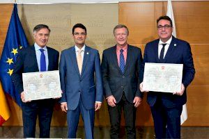 Dos profesores de la Universitat Politècnica de València investidos doctores honoris causa en Odessa