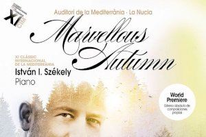 El pianista István Székely estrenará sus “nuevas obras” en La Nucía