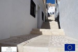 Villena culmina la obra de conexión de La Rambla con el Castillo cofinanciada por los fondos FEDER