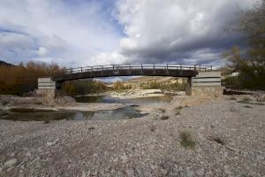 Compromís demana a la CHE arreglar el Pont d’Ortells sobre el riu Bergantes