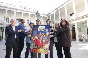 El Salón del Cómic de València homenajea en su cartel el universo de héroes y villanos del dibujante de Marvel Salva Espín