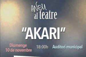 L'Auditori Municipal de L´Eliana acull l'espectacle de dansa “Akari” aquest diumenge