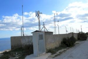 El  Poble Nou de Benitatxell rescinde el contrato de arrendamiento con una empresa de antenas del Puig de la Llorença por numerosas irregularidades