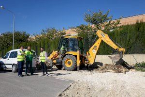 Ontinyent inicia les obres per evitar inundacions a la zona de Benarrai