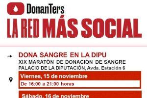 La Diputación de Alicante celebra una nueva edición de su tradicional Maratón de Donación de Sangre - (foto 2)