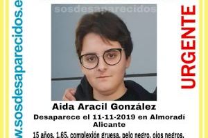 La chica de 15 años desaparecida desde el lunes ha sido localizada en Elche