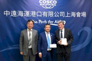 COSCO manté el seu compromís amb Valenciaport