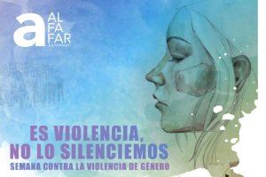 Alfafar se suma al Día Internacional de la Eliminación de la Violencia contra la Mujer