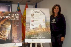 Turismo presenta la nueva edición de Paseos Teatralizados y Rutas Temáticas para conocer la historia y tradiciones de Orihuela