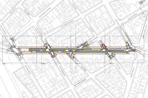 El Ayuntamiento aprueba el inicio de las obras para reurbanizar y mejorar los accesos peatonales de las calles Alcalde Suárez Llanos, Espronceda, Agost y Doctor Ferrán con ampliación de aceras y  nuevas zonas verdes