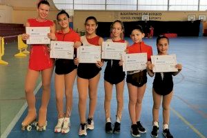 El Club de Patinaje Artístico de Paiporta avanza en la modalidad de danza