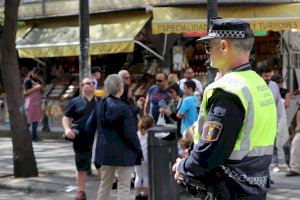 Així afectaran els canvis en la Policia Local de València als barris