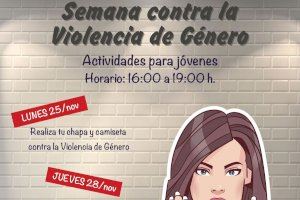 Una gran red de mariposas contra la violencia de género en Benejúzar para conmemorar el 25N