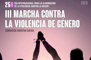 Mañana  “III Marcha Comarcal contra la Violencia de Género” en La Nucía