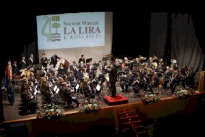 La Lira moviliza a l’Alfàs en el tradicional Concierto de Santa Cecilia