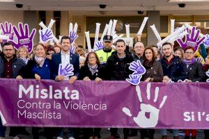 El ruido de los jóvenes de Mislata contra a la violencia machista