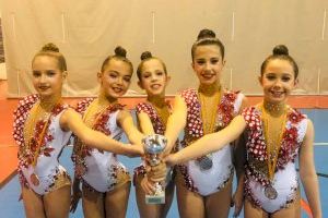 Los equipos de gimnasia rítmica de Burriana, alevín y senior, se proclaman subcampeonas autonómicas Los equipos de gimnasia rítmica de Burriana, alevín y senior, se proclaman subcampeonas autonómicas