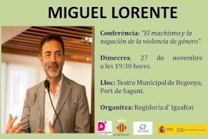 Miguel Lorente impartirá el miércoles la conferencia ‘El machismo y la negación de la violencia de género’