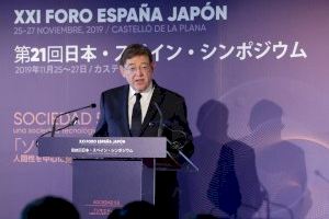 Ximo Puig destaca que el Tratado de Libre Comercio de la UE con Japón permitirá un “aumento exponencial” de las relaciones comerciales entre este país y la Comunitat Valenciana