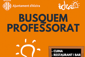 Idea selecciona personal docent per a cursos a Alzira