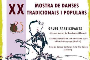 La Vila Joiosa homenajea a las danzas regionales con la ‘XX Mostra de danses populars i tradicionals’