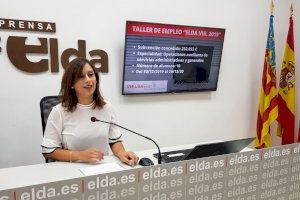 Elda recibe una subvención de 232.054 euros para la puesta en marcha de un nuevo Taller de Empleo con diez alumnos