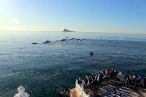 La bahía de Benidorm vive la III Regata de la Liga Suma de Falucho, Autonómico de Fondo para Juveniles y Veteranos