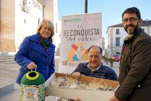 Las Filaes de Moros y Cristianos de Albaida reciclan más de 12.950 envases de vidrio durante las fiestas