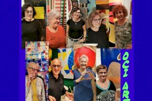 El taller OCI-ART presenta sus obras en la exposición ‘Arte y juego’ en Sagunto