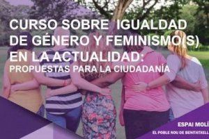 El Poble Nou de Benitatxell s'alia amb la UMH per a oferir un curs sobre Igualtat de Gènere i Feminismes