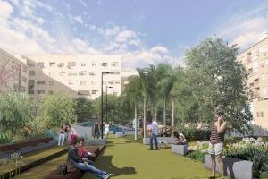 El Ayuntamiento da luz verde al proyecto de creación de un jardín en el solar situado en la avenida Juan XXIII en el barrio de Benicalap